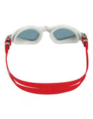 Aqua Sphere Kayenne Swim Goggles - White/Red/Tinted Lens - Back