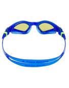 Aqua Sphere Kayenne Swim Goggles - Dark Blue/White/Polarised Lens - Back