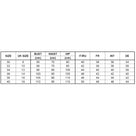 Aqua Sphere - Womens Swimsuit Size Guide