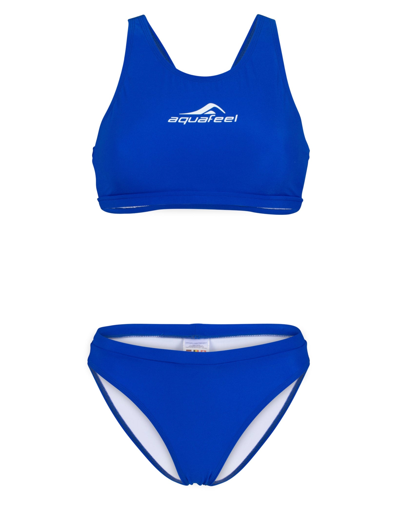 Aquafeel Racerback Bikini Set Royal Blue Simply Swim Simply Swim UK