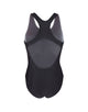 Aquafeel Classic Open Back Swimsuit - Black - Front