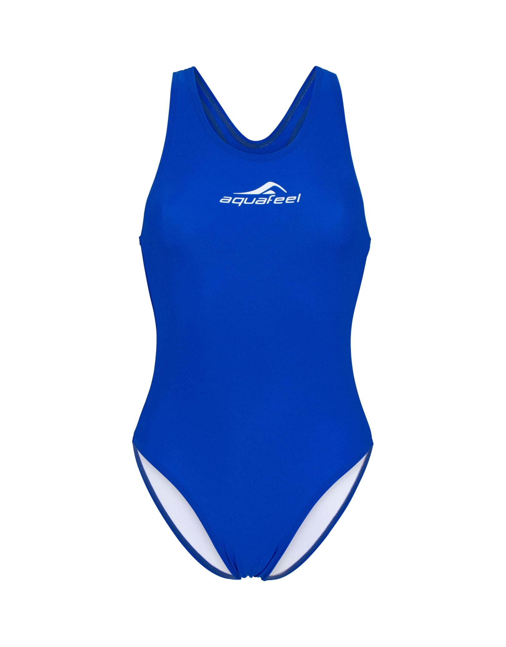 Classic Open Back Ladies Swimsuit Royal Blue