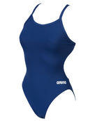 Arena - Team Challenge Solid Swimsuit - Navy/White - Product Front
