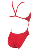 Arena - Team Challenge Solid Swimsuit - Red/White - Product Only Back Design