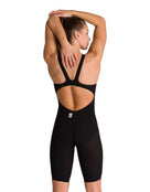 Arena - Womens Powerskin Carbon Air 2 - Black/Gold - Model Back