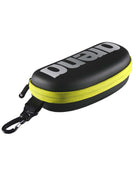 Arena - Swimming Goggle Case - Yellow/Grey Writing - Product