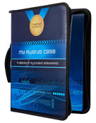 My Proud Moments - Medal Badge & Certificate Case - Cover - Blue