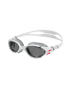 Speedo - Biofuse 2.0 Mirrored Swim Goggle - Smoke Lenses/White - Product Side/Front