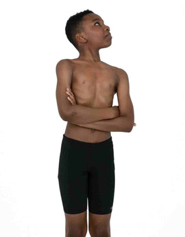 Speedo Boys Jammer - Black - Front Close Up