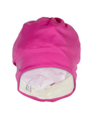 Fashy Applique Fabric Swim Cap - Pink - Front