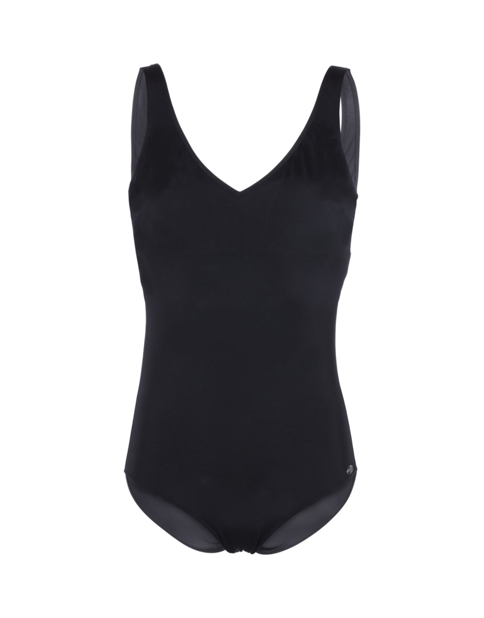 Classic V Back Swimsuit Black