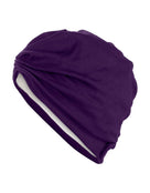 Fashy Turban Fabric Swim Cap - Purple