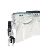 Fashy Junior Diving Snorkel Set - Black - Mask Frame