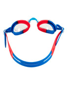 Fashy Junior Top Swim Goggles - Red/Blue - Product Back