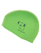 Kids Printed Polyester Fabric Swim Cap