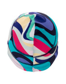 Fashy Adult Fabric Swim Cap - Multi-Colour - Product Back