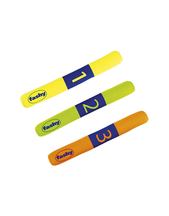 Fashy Neoprene Diving Sticks - Pack of 3 - Product