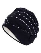 Fashy Piped Fabric Swim Cap - Product Side
