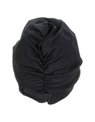 Fashy Turban Fabric Swim Cap - Black - Product Back