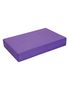 Fitness-Mad Yoga Block - Purple - Front/Side - Product