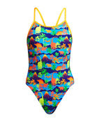 Funkita - Girls Big Bronto Single Strap Swimsuit - Product Only / Swimsuit Front Design