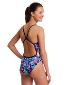 Girls Video Star Single Strap Swimsuit