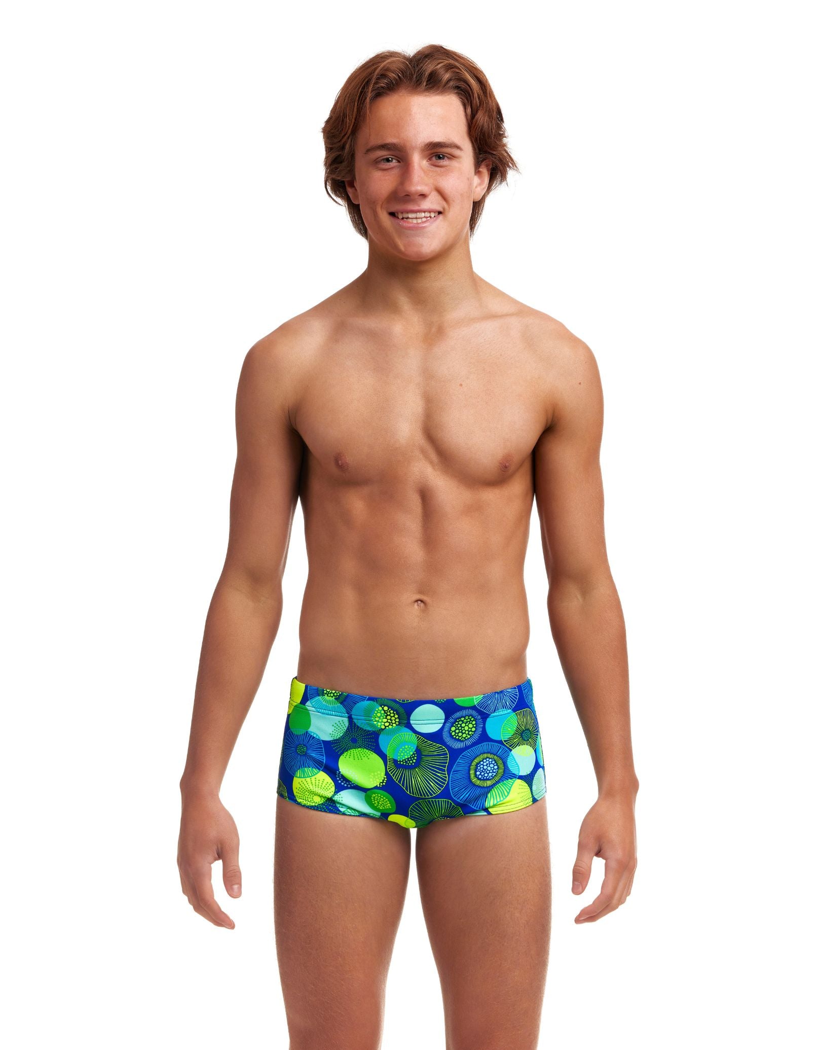 Kids on sale in speedos