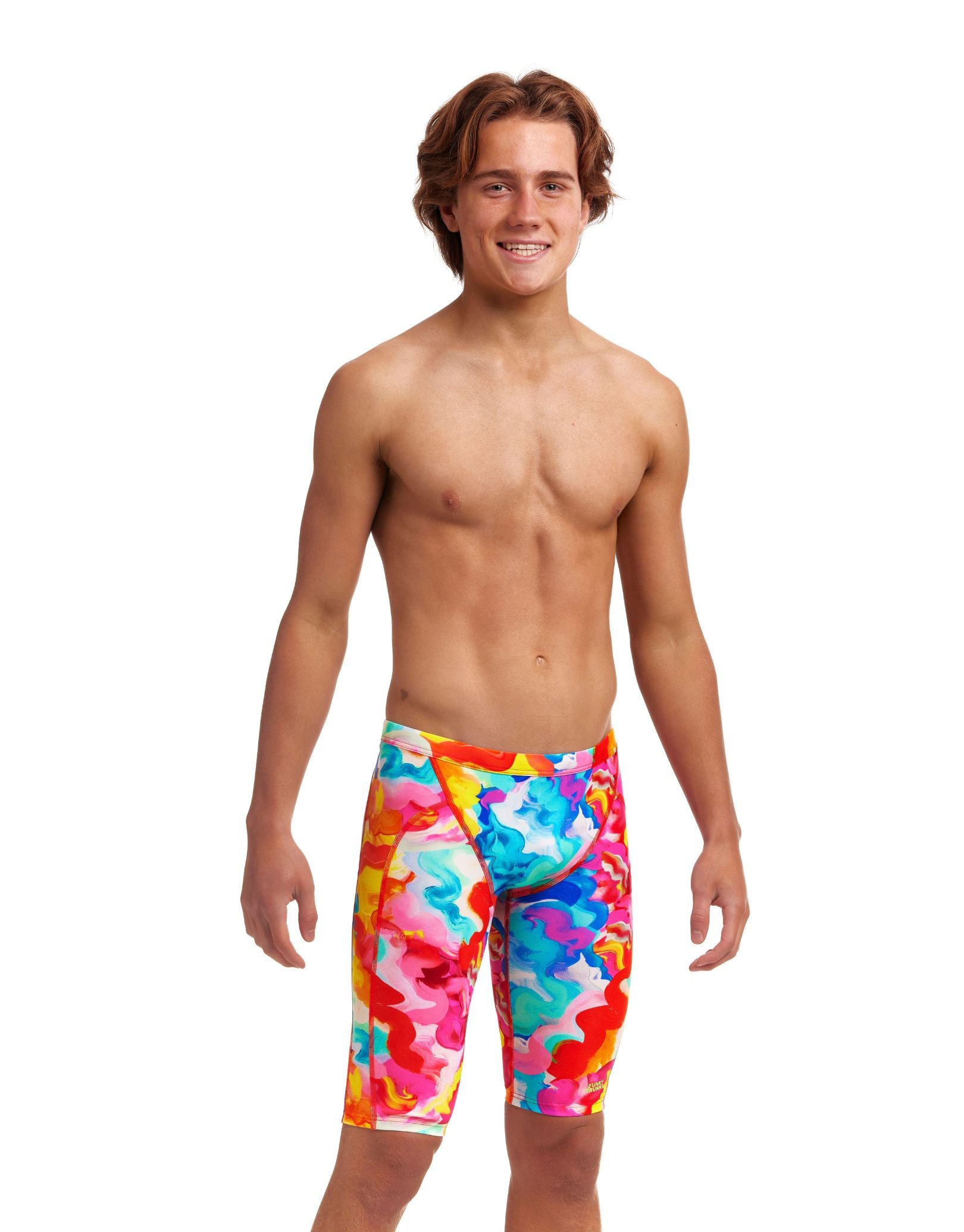 Funky Trunks Boys Messy Monet Swim Jammer Simply Swim Simply