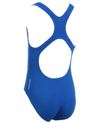 Speedo - Girls Endurance Plus Medalist Swimsuit - Neon Blue - Product Only Back