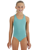 TYR Girls Solid Durafast Elite Ella MaxFit Swimsuit - Latigo Bay - Front