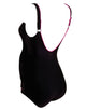 Zoggs Womens Hayman Maternity One Piece - Black and Pink - Product Front/Side