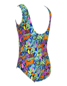 Zoggs - Toddler Girls Jungle Scoopback Swimsuit - Product Only Back
