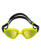 Aqua Sphere - Kayenne Pro Titanium Mirrored Swimming Goggles - Yellow/Black - Front