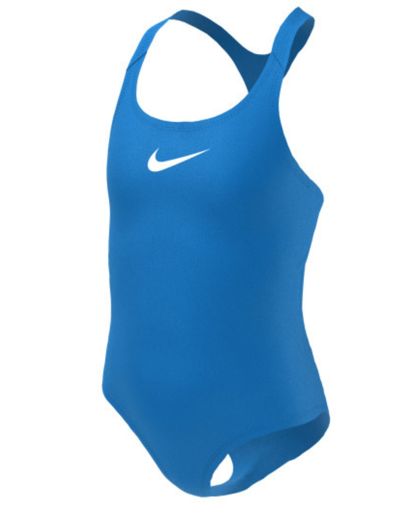 Nike Girls Essential Solid Racerback Swimsuit Photo Blue