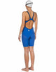 Arena - Womens Powerskin Carbon Air - Blue/Grey - Front/Side Model