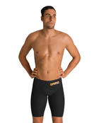 Arena Mens Powerskin Carbon Glide Swim Jammer - Black/Gold - Front