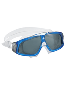 Aqua Sphere - Seal 2.0 Swim Mask - Blue/Silver/Tinted Lens - Front/Right Side