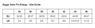 Zoggs - Swim Fin Size Guide