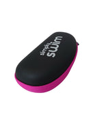Simply Swim - Soft Touch Goggle Case - Pink Option - Closed