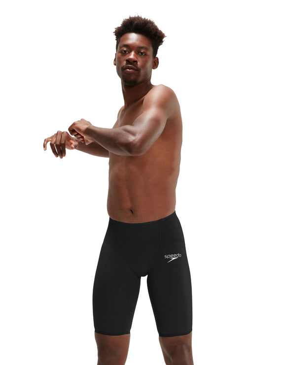 Speedo - Fastskin LZR Ignite Jammer - Model Front Pose - Black/White Logo