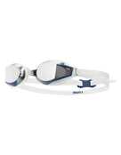 TYR - Stealth-X Racing Goggle - Mirrored Lens - Silver/White