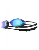 Tyr - Tracer-X Racing Mirrored Swim Goggles - Product Only Side - Blue/Black