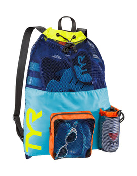 TYR - Mesh Mummy Bag - Blue/Yellow