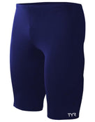 TYR - Durafast Elite Solid Jammer - Navy - Product Only Front 