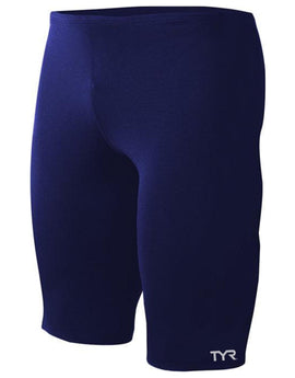 TYR - Durafast Elite Solid Jammer - Navy - Product Only Front