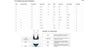 StarHex Durafast Elite Diamondfit Swimsuit - Red/Multi - Size Guide