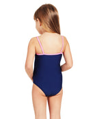 Zoggs - Toddler Girls Kitty Classicback Swimsuit - Back