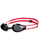 Arena - Tracks Kids Swimming Goggle - Smoke/White/Red - Front