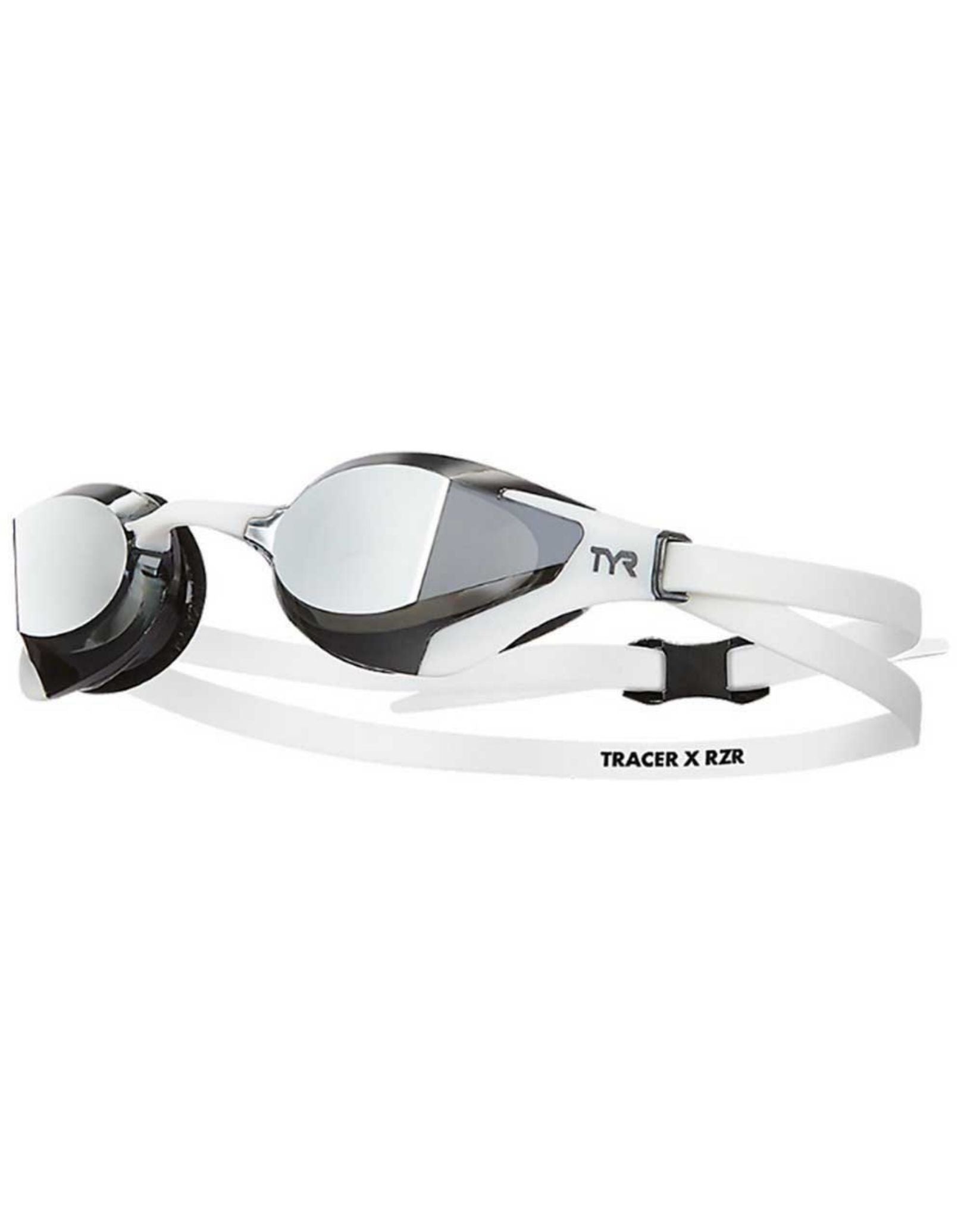 tyr competition goggles TYR Adult Tracer X RZR Mirror Swimming Goggles | Simply Swim