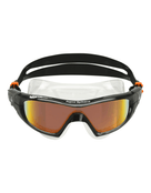 Aqua Sphere - Vista Pro Mask - Mirrored Lens - Black/Orange - Front